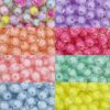 Wholesale 8mm10mm Transparent Bead Bead Straight Hole Color Bead Bulk Beaded Bracelet Handmade Material DIY Jewelry Accessories