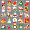 Wholesale 50pcs/pack Christmas graffiti personality cartoon holiday sticker waterproof