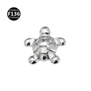 Turtle Silver / 1.2x10mm M0.9