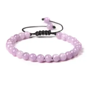Purple Chalcedony / 6mm (Stretchable)