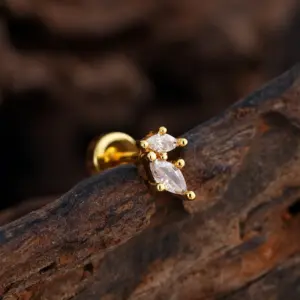 3385 Gold / Ear Studs