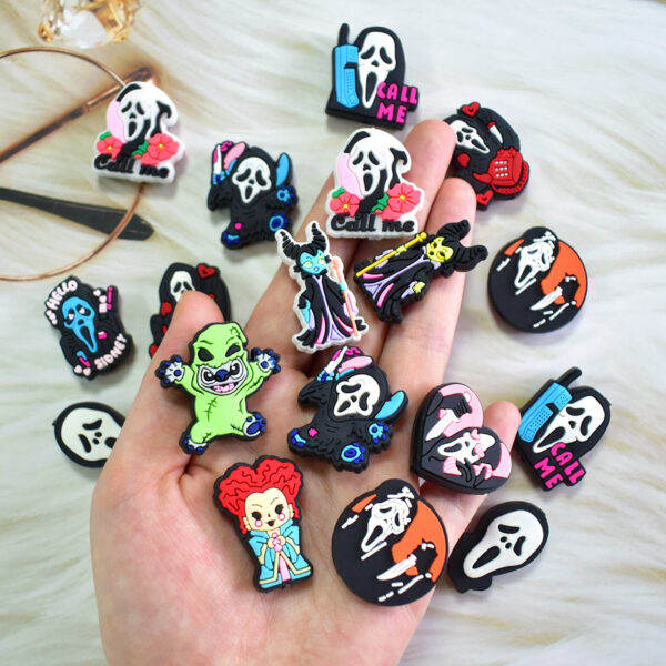 Wholesale Halloween soft vinyl beads