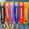 Wholesale Creative Large Simulation Football Keychain Bag Pendant Car Key Chain Stall Student Memorial Gift
