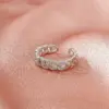 Wholesale Copper Plating Geometric Artificial Gemstones Copper Rings