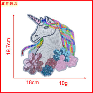 Hot Melt Adhesive * Color * Left * Unicorn * High 20cm