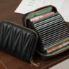 Wholesale Card Bag Women's Exquisite High-end High-end Sense New Multi-Card Small Anti-degaussing High-value Change ID Bag for Women