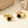 Wholesale 1 Pair Casual Elegant Heart Shape Inlay 304 Stainless Steel Zircon 18K Gold Plated Earrings