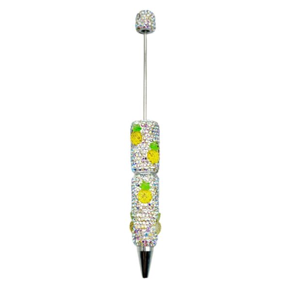 oly-079a684d071f3ce9af74c0c81b4b5b43 Wholesale Fruit Full Diamond Bead Pen