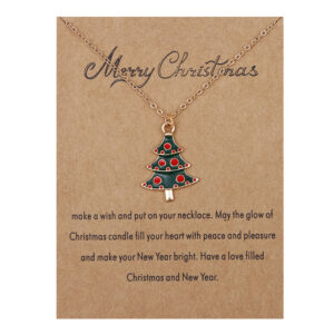 6271 Christmas Tree Gold Card