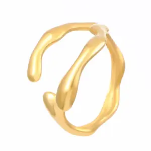 50 18K Real Gold Three N-1104