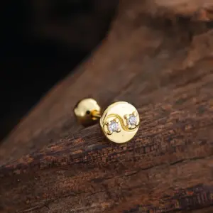 3445 Gold / Ear Studs