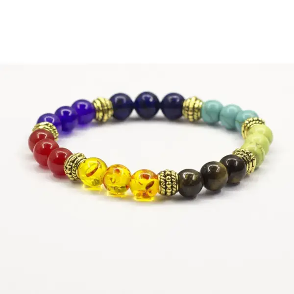 Simple Style Geometric Gem No Inlaid Natural Stone Bracelet In Bulk