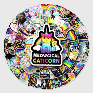 oly-07c1f90d31e5a24ab99b388e34f33a6d Wholesale 100 color series ins style graffiti personalized tablet scooter car mobile phone waterproof decoration sticker