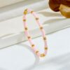 Wholesale European and American New Bamboo Buckle Bracelet Ins Fashion Color Oil Dropping Craft Design Sense Bracelet All-match Bracelet for Women