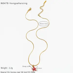 Red Starfish / One Size