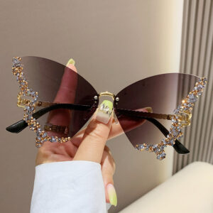 Source factory straight hair] / C03 Phoenix Butterfly 9933# [Gradient Grey] Full Drill