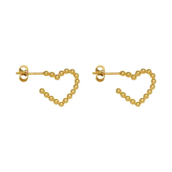 PVD Coated Real Gold Plated 18K Gold Geometric 304 Stainless Steel Fashion Waterproof Non Tarnish Earrings