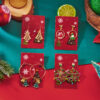 oly-08218ab2af51a4e0bfbfea51b04961c8 Wholesale Sweet-style rhinestone Christmas tree earrings