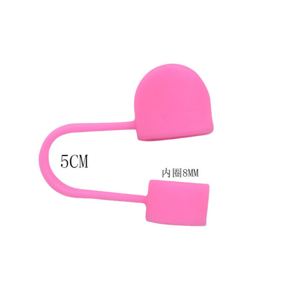 Wholesale Random 100pcs Creative Dustproof Straw Cap Accessories