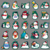 Wholesale 50pcs/pack Snowman Graffiti Stickers