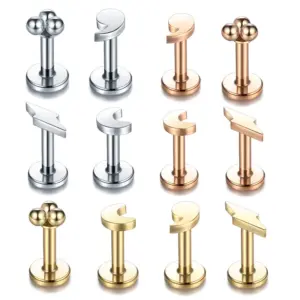 Welding 4 Small Balls (Steel Color) / 1.2X 4mm