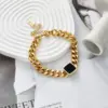 Wholesale Hip-Hop Geometric Stainless Steel No Inlaid Bracelets In Bulk