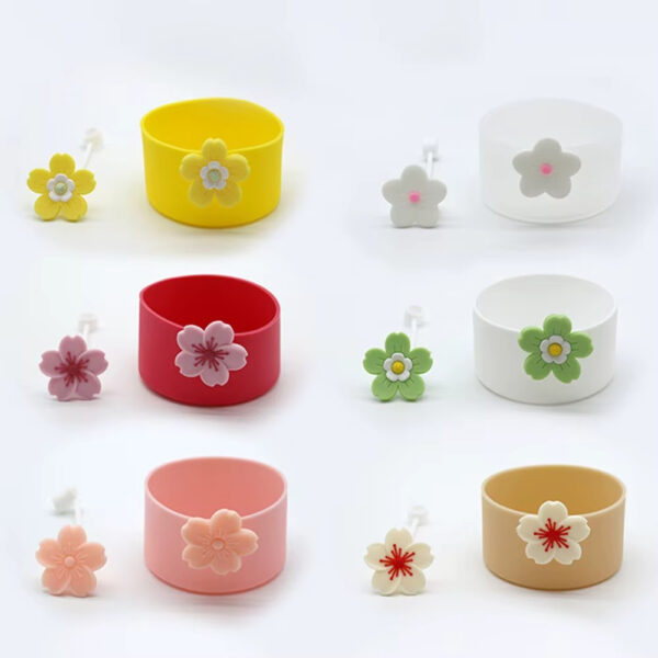 Wholesale Flower series cup sleeves