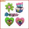 Wholesale Personalized exquisite flower heart-shaped eye clothing aessories sequin embroidery jewelry sequin embroidery cloth patch factory direct sply