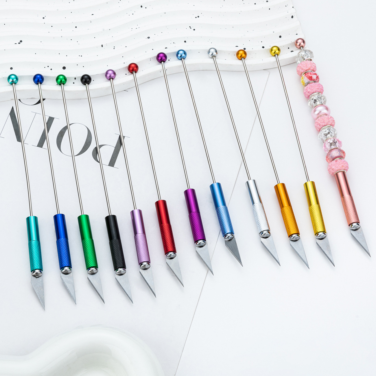 Wholesale Colored bead carving knife