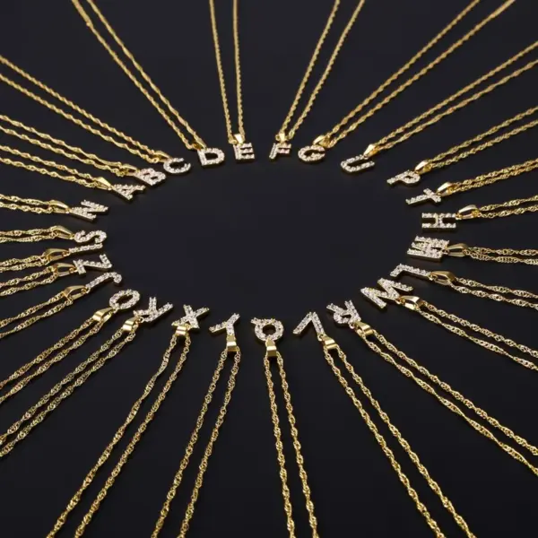 Wholesale Real Gold Plated Constellation 304 Stainless Steel Simple Style Classic Style Waterproof Non Tarnish 304 Stainless Steel Pendant Necklace