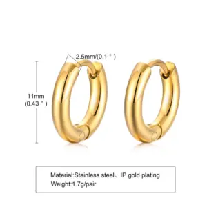 Gold / 2.5mm*11mm