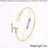 Wholesale PVD Coated Real Gold Plated Solid Color 304 Stainless Steel Casual Simple Style Classic Style Waterproof Non Tarnish 304 Stainless Steel Bangle
