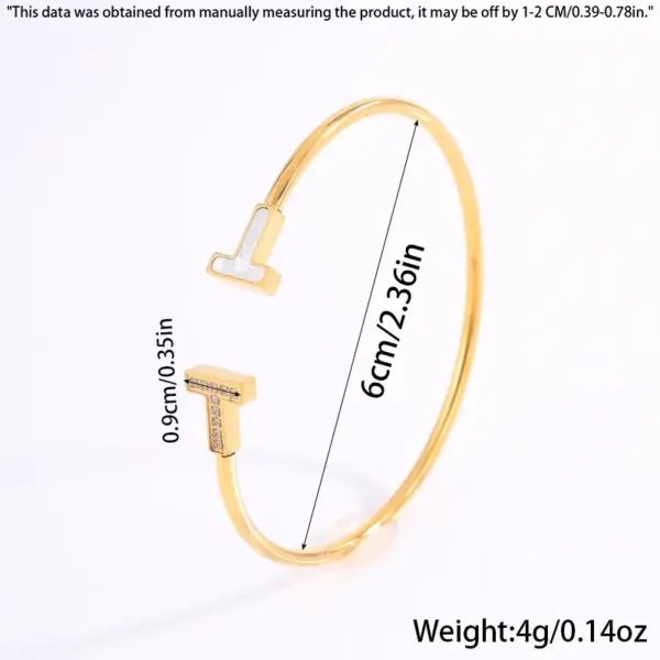 Wholesale PVD Coated Real Gold Plated Solid Color 304 Stainless Steel Casual Simple Style Classic Style Waterproof Non Tarnish 304 Stainless Steel Bangle