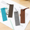 oly-088976f601225c4905dc6108a3ee566a Wholesale Vintage English embossed leather bookmark