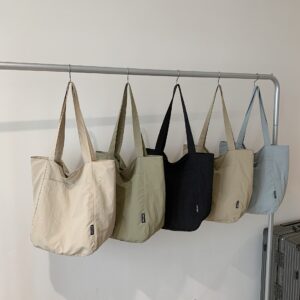 Wholesale Japanese Style New Waterproof Nylon Casual Cross-border Spring and Summer Shoulder Bag Women's Design Large-capacity Commuter Tote Bag