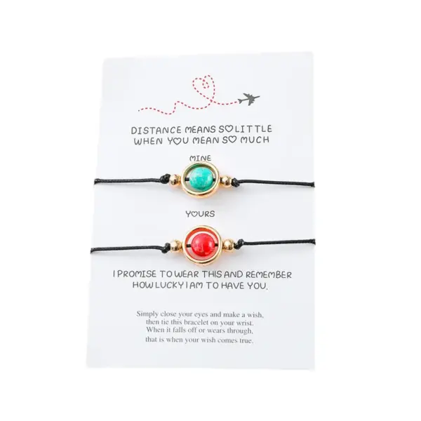 Wholesale Vintage Style Letter Alloy Rope No Inlaid Bracelets