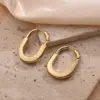 Wholesale 1 Pair/Package Casual Modern Style Sweet U Shape Handmade Polishing Plating 304 Stainless Steel 18K Gold Plated Earrings