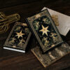 Wholesale Cross-border best-selling new retro style high-value six-pointed star tarot cover portable notebook diary