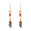 Wholesale New European and American style Halloween earrings, unique retro Halloween skull tassel stud earrings, in stock and available for wholesale.
