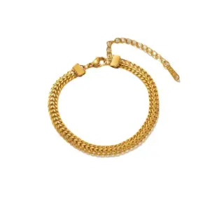 【XKB0169】Woven Bracelet / Gold