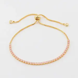 Pink Diamond 2.0mm Bracelet