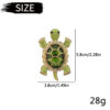 Wholesale Rhinestone Shiny Turtle Car Air Vent Decorative Clip