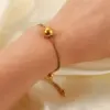 oly-08d4421d955b4436f6996036cd486871 Wholesale Fashion Geometric Stainless Steel Bracelets In Bulk