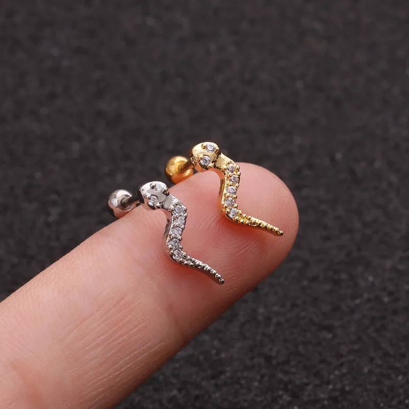 Wholesale Ear Cartilage Rings & Studs Fashion Animal Copper
