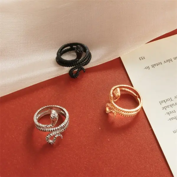 Animal Snake Copper Retro Simple Style