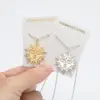 Wholesale Jewelry Retro Sun 201 Stainless Steel 18K Gold Plated Plating Stainless Steel Necklaces