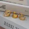 Wholesale Ion Plating (IP) Real Gold Plated 18K Gold Geometric 304 Stainless Steel IG Style Casual Simple Style Waterproof Non Tarnish Open Rings