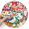 Wholesale 50pcs/pack Christmas graffiti stickers