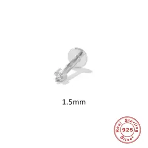 Single White Gold Color-1.5MM