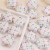 Wholesale Colorful five-pointed star acrylic beads